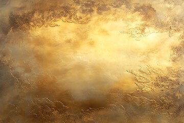 Soft Glowing Metallic Gold Surface with an Opulent Glow
