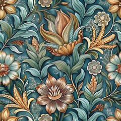 seamless pattern with beautiful background 
