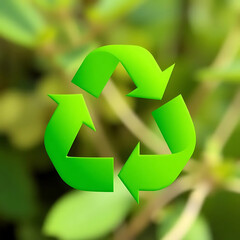 Obraz premium 3R Concept for a Safe Environment: Reduce, Reuse, Recycle for Sustainable Living