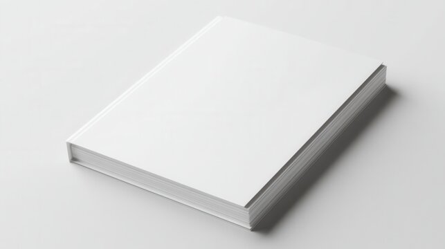 Blank white book mockup (1)
