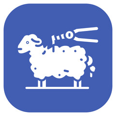 Sheep Shearing Icon