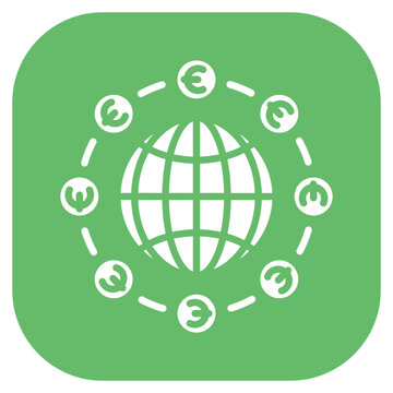 MultiCurrency Support Vector Icon