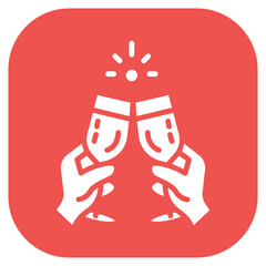 Champagne Toast Icon