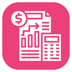 Financial Planning Vector Icon
