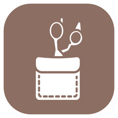 Hair Scissors Holster Icon