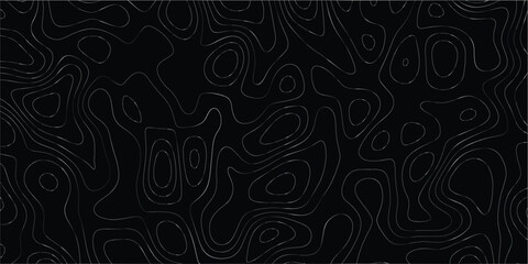 Creative geographic pattern of contour lines forming a flowing abstract texture

