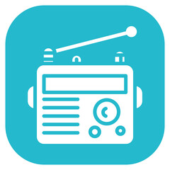 Dispatch Radio Vector Icon