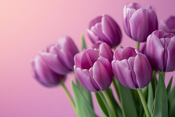 Fototapeta premium bouquet of tulips