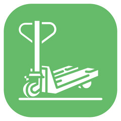 Pallet Jack Vector Icon