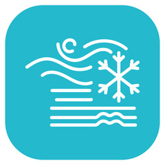 Blizzard Vector Icon