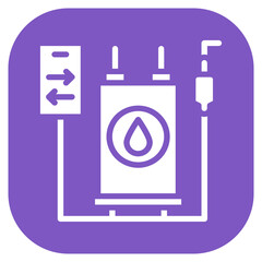 Fuel Cell Technology Vector Icon