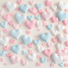 heart shaped candies