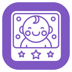 Obraz premium Baby Album Vector Icon