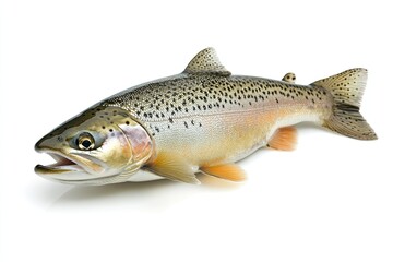 Fototapeta premium Trout isolated on white background