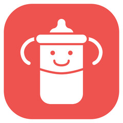 Sippy Cup Vector Icon