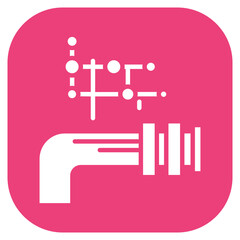 Data Pipeline Vector Icon