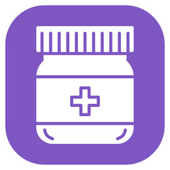 Obraz premium Antibiotic Cream Vector Icon