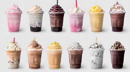 Delicious Milkshake Variety: Flavors & Textures