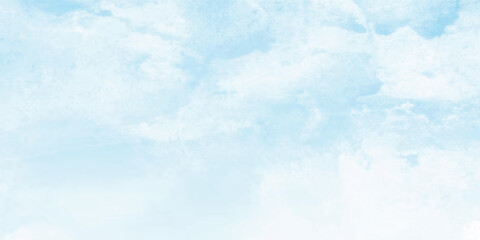 Abstract Hand-Painted Watercolor Background with Soft White and Blue Palette, Fluid Brush Effects, and a Cloudy, Ethereal Look Ideal for Wallpapers, Business Presentations, or Calm Design Vibes