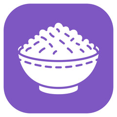 Sticky Rice Vector Icon