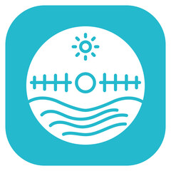 Distance Counter Vector Icon