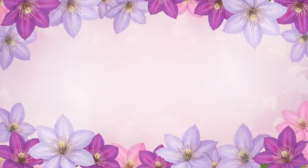 Fototapeta premium Pastel Bloom Embrace AI Generated