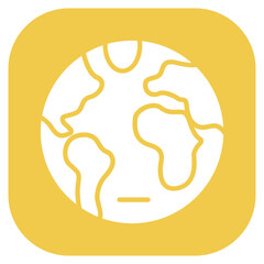 Green Planet Vector Icon