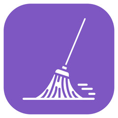 Sweeping Garage Vector Icon