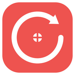 Race Restart Vector Icon