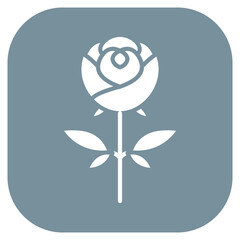 Rose Vector Icon