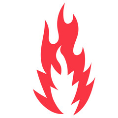 Stylized Flame Element