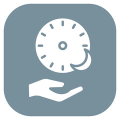 Obraz premium Late Night Service Vector Icon