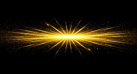 Golden Radiance AI Generated