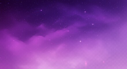 Obraz premium Amethyst Nebulae's Whisper AI Generated