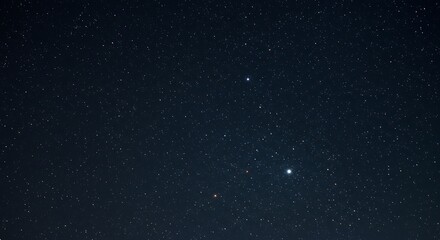 Obraz premium Celestial Dust and Distant Gleam AI Generated