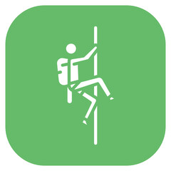 Climbing Expedition Vector Icon
