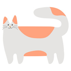 Hand Drawn Doodle Cat