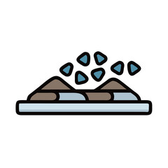  Aggregate Gravel Vector Design Illustration