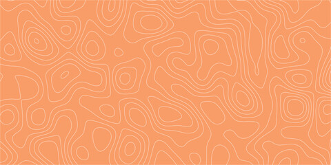 Fototapeta premium Fluid seamless terrain design with elevation-style lines in creative layout