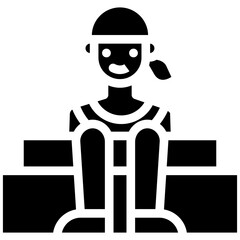 Sitting Icon