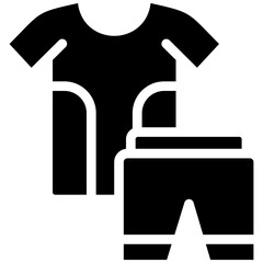 Exercise Clothes Icon