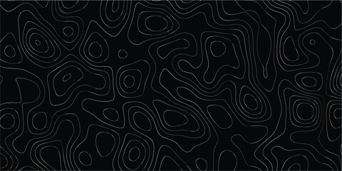 Abstract pattern of continuous wavy lines forming a topographic background

