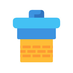 chimney-cap-flat-icon