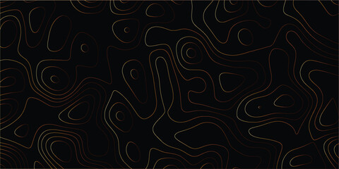 Artistic wavy contour pattern inspired by terrain elevation maps in modern style

