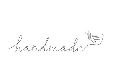 Self drawing animation of single one line drawing caramel liquid poured from a jar. Sweet. Sauce. Cream. So delicious in the mouth. Savory ingredients. National Caramel Day. Full length animated