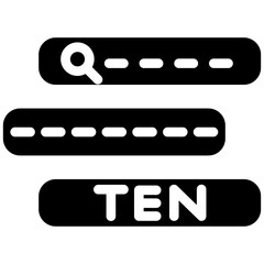 Keywords Search Icon