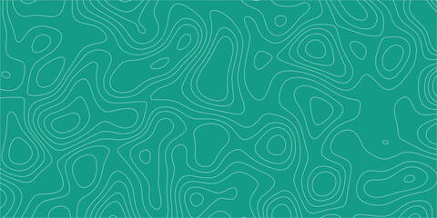 Elegant terrain contour pattern with flowing lines and seamless layout

