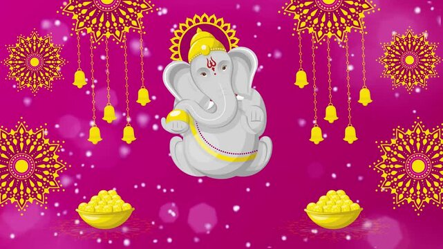Ganesh chaturthi background