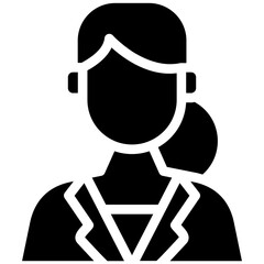 Data Scientist Female Icon