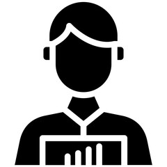 Research Analyst Male Icon